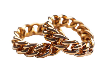Perfect Pairs: Matching Bracelets Isolated On Transparent Background