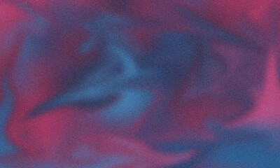 Fototapeta premium Blue and red abstract background with a textured grain and seamless color blending
