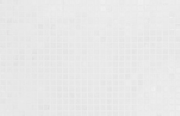 White tile wall chequered background bathroom texture. Ceramic brick wall and floor tiles mosaic background in bathroom and kitchen clean. Design pattern geometric with grid wallpaper floor elements.