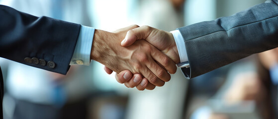 A powerful image capturing trust, deal-making, agreement, partnership, and professionalism with a handshake.