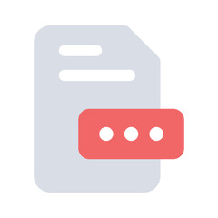 Fototapeta premium Secure file vector design in modern and trendy style