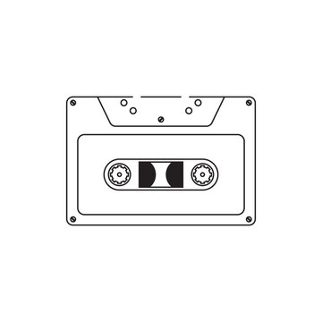 recommend clip art: Cassette logo