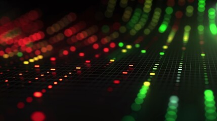 Fototapeta premium Stock market candles abstract wallpaper, trading background
