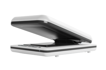 Efficient Portable Scanning Tools Isolated On Transparent Background