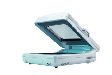 Modern Document Scanning Collection Isolated On Transparent Background