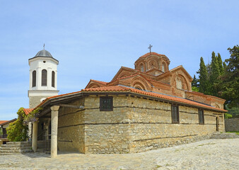 Town Ohrid, North Macedonia – Church of Holy Mary Peryvleptos, UNESCO World Heritage Site