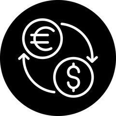 Money exchange Icon Style