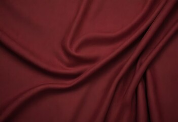 Fototapeta premium a close up of a red fabric with a very large amount of folds