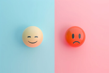 Rating feedback emojis icons.