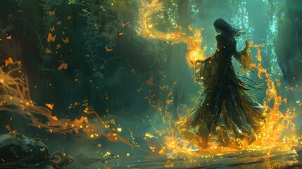 A fiery soul who possess the power of illumination, able to banish shadows with a radiant glow that guides lost travelers home, like a beacon of hope that shines brightly in the depths of despair