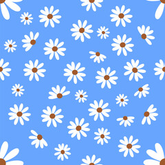 seamless pattern with flowers