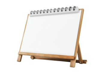 Planning Essentials: Whiteboard Calendars Alone Isolated On Transparent Background