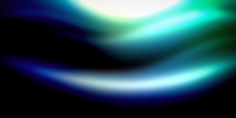 This abstract gradient illustration features a mesmerizing blend of blue, green, and white hues, creating a fluid and dynamic visual experience. Perfect for backgrounds, digital art, creative projects