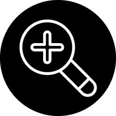 Fototapeta premium Zoom Flow vector icon style