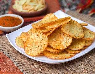 Potato Chips or Aloo papri
