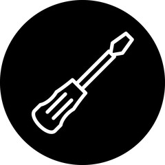 Screwdriver vector icon style