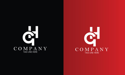 GH letter logo, company logo, clothing logo, branding logo