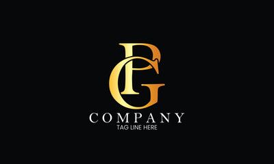 GP letter logo, company logo, clothing logo, branding logo