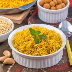 Barik sev or besan sev
