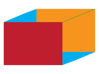 Fototapeta premium 3D Box Icon 