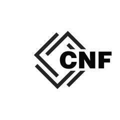 CNF letter logo design on white background. CNF logo. CNF creative initials letter Monogram logo icon concept. CNF letter design