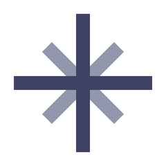 Obraz premium blue cross