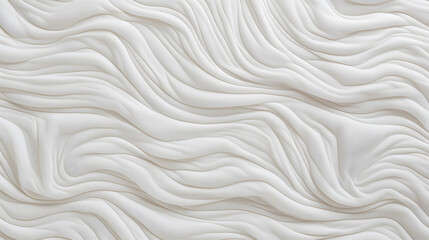 Obraz premium White fabric mattress texture top view background