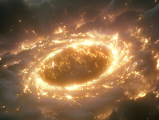  a large, shiny, white sculpture that resembles a wavy, flowing, curved surface, set in a brightly lit room with curved walls and a ceiling.