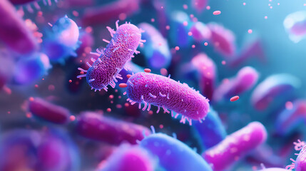 Fototapeta premium Leading brands of probiotics and gut health supplements