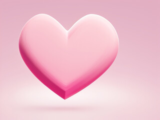 background with pink valentine heart