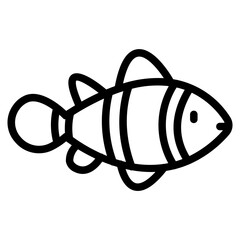 Naklejka premium Fish or seafood