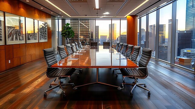 inside a boardroom of a law firm, professional setting, natural lighting, modern interior design, light and airy, bright lighting, crisp imagery, shot with a natural photographic feel