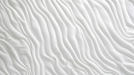 White fabric mattress texture top view background