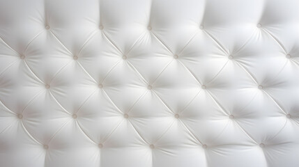 Fototapeta premium White fabric mattress texture top view background