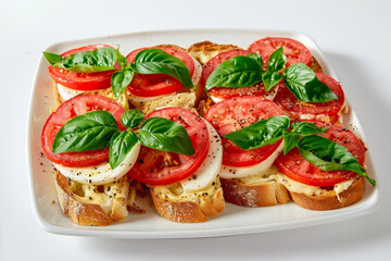Baked Caprese Salad: A Symphonic Combination of Flavors and Textures