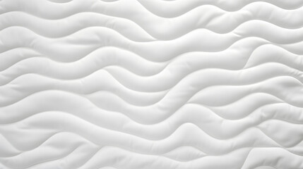 Obraz premium White fabric mattress texture top view background