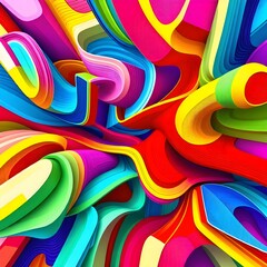 Obraz premium Abstract 3D Design Background