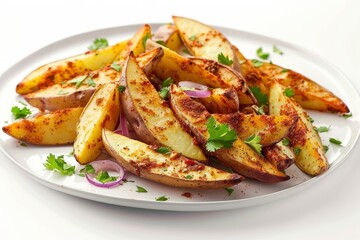 Perfectly Balanced Baked Fries with Savory and Tangy Flavors