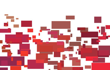 rotes zufallsmuster rechteck viereck