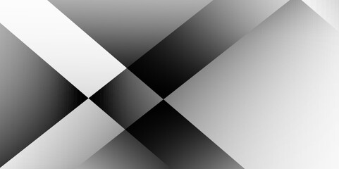 Vector Modern white and gray technology concept diamond triangle geometric line background. modern white and grey gradient color geometric backdrop design cube pattern background for website banner.
