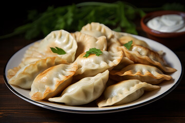 Polish Pierogi dumplings