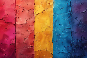 Colorful wall with textured paint wallpaper background