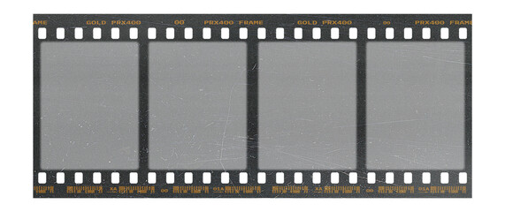 Film frame photo strip high-resolution blank filter. 35mm scan template texture effect. Trendy...