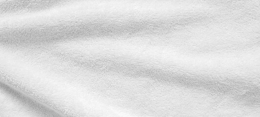 white cotton fabric towel texture abstract background