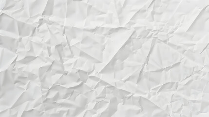 Fototapeta premium the wet crumpled white paper texture for the headerbackdrop