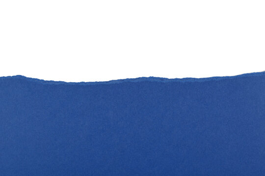 Cartulina rasgada de color azul oscuro o marino, recurso gr&aacute;fico