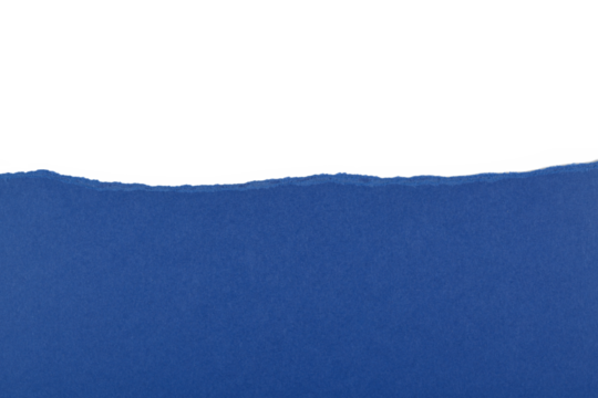 Cartulina rasgada de color azul oscuro o marino, recurso gráfico