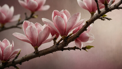 A branch of a tree with large