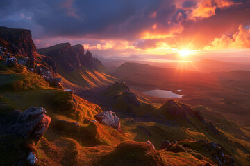 Schottland, Schottische Berglandschaft