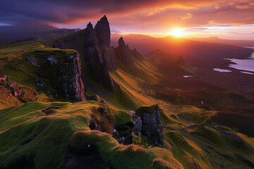 Schottland, Schottische Berglandschaft